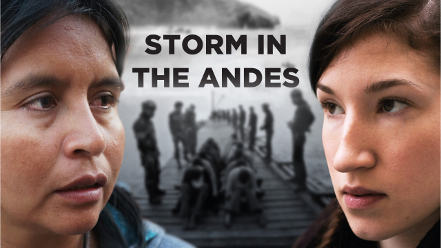 Storm in the Andes Storm in the Andes